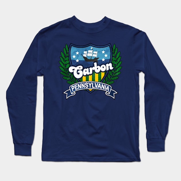 Carbon Pennsylvania Long Sleeve T-Shirt by Jennifer